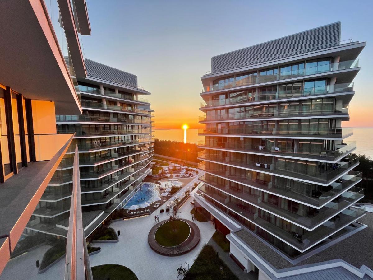 Wave Apartment Tyballtic 7Th Floor With Two Bedrooms And Sea View! Misdroy Exterior foto