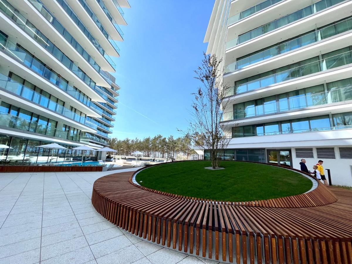 Wave Apartment Tyballtic 7Th Floor With Two Bedrooms And Sea View! Misdroy Exterior foto