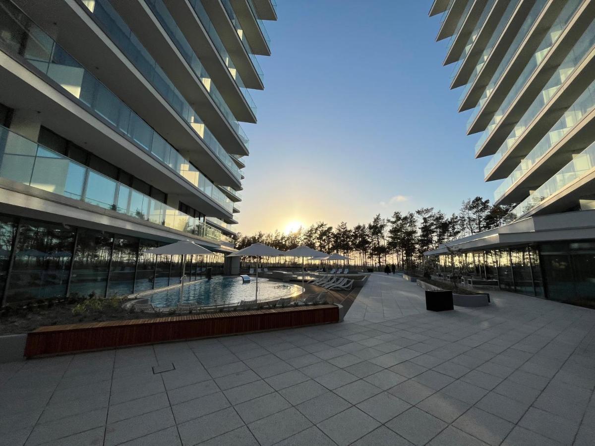 Wave Apartment Tyballtic 7Th Floor With Two Bedrooms And Sea View! Misdroy Exterior foto