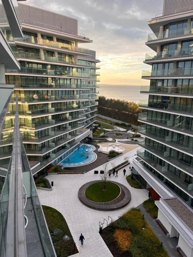 Wave Apartment Tyballtic 7Th Floor With Two Bedrooms And Sea View! Misdroy Exterior foto