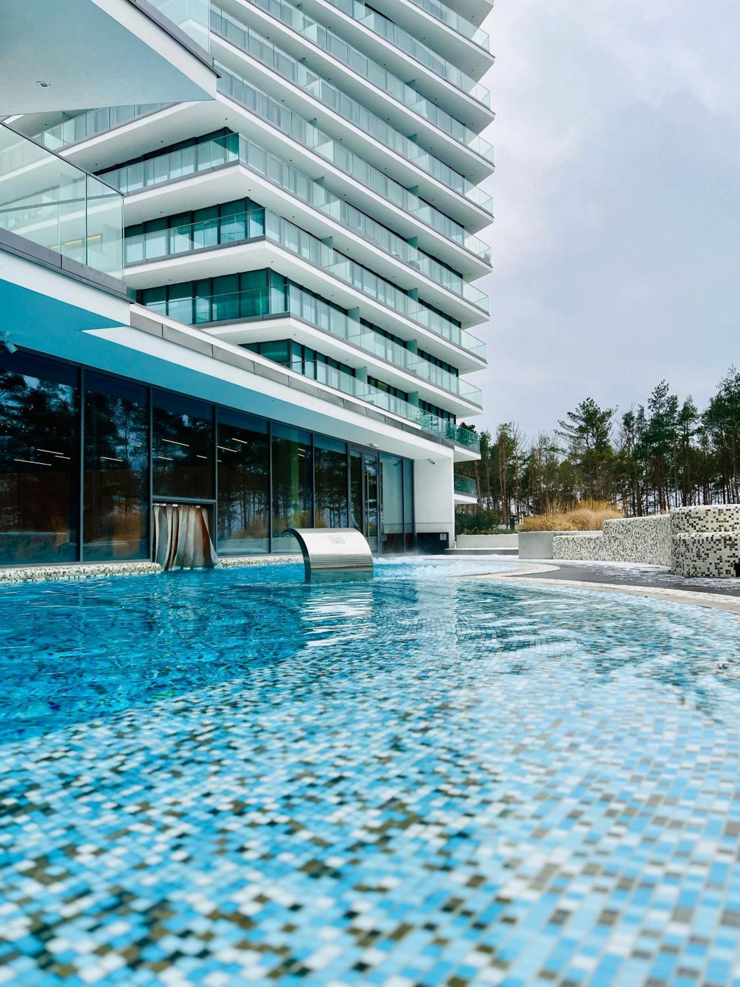 Wave Apartment Tyballtic 7Th Floor With Two Bedrooms And Sea View! Misdroy Exterior foto